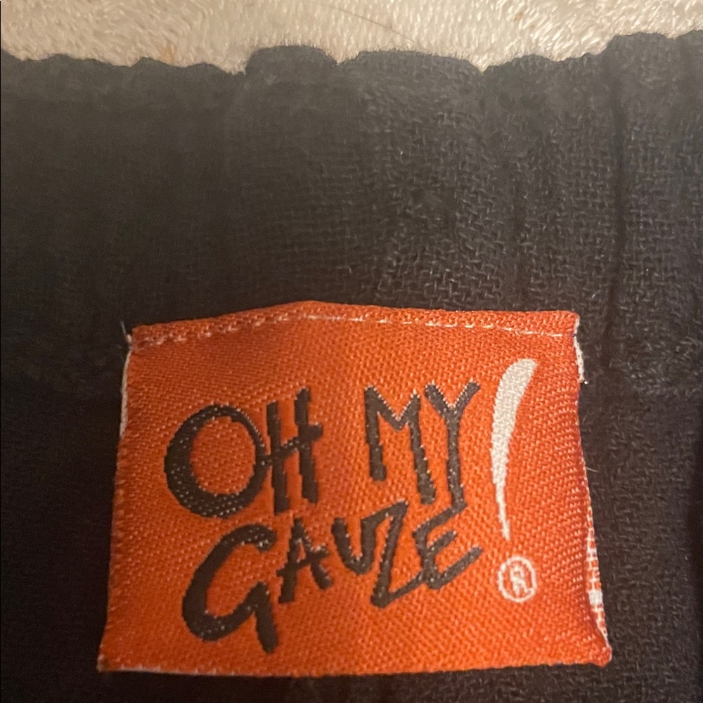Oh My Gauze! Front Slit Pants - Picture 7 of 12